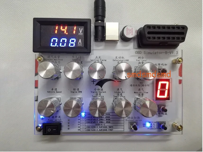 English Version Automotive ECU Simulator /OBD Simulator /J1939/OBD II/ELM327 Development Test /CAN Customization 5-SAE-J1939
English Version Automotive ECU Simulator /OBD Simulator /J1939/OBD II/ELM327 Development Test /CAN Customization 5-SAE-J1939