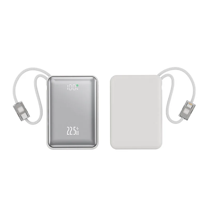 Портативное зарядное устройство Power Bank 20000 мАч 22,5 Вт PD20W с кабелем USB C для быстрой зарядки Powerbank для iPhone 15 14 13 Pro Xiaomi Samsung
Портативное зарядное устройство Power Bank 20000 мАч 22,5 Вт PD20W с кабелем USB C для быстрой зарядки Powerbank для iPhone 15 14 13 Pro Xiaomi Samsung