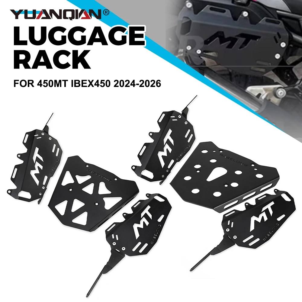 Luggage Carrier Rack Motorcycle Storage Tail Box Support Shelf Side Luggage Rack For CFMOTO 450MT CF MOTO 450 MT450 2024 2025
Luggage Carrier Rack Motorcycle Storage Tail Box Support Shelf Side Luggage Rack For CFMOTO 450MT CF MOTO 450 MT450 2024 2025