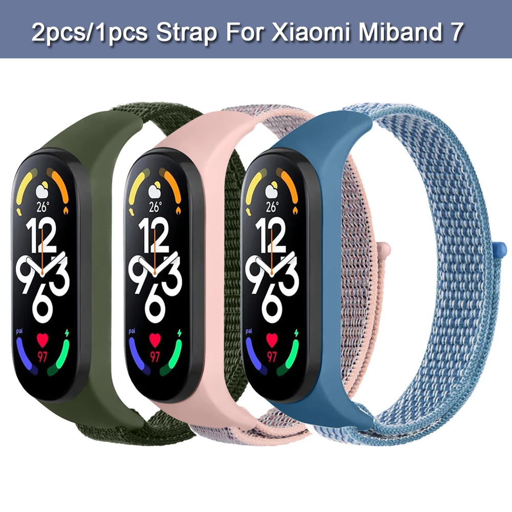 2pcs/1pc Nylon Watch Band For Xiaomi Mi Band 7 Strap Bracelet Adjustable Wristband For Xiaomi Mi Band 7 Miband 7 Band Sport Loop
2pcs/1pc Nylon Watch Band For Xiaomi Mi Band 7 Strap Bracelet Adjustable Wristband For Xiaomi Mi Band 7 Miband 7 Band Sport Loop