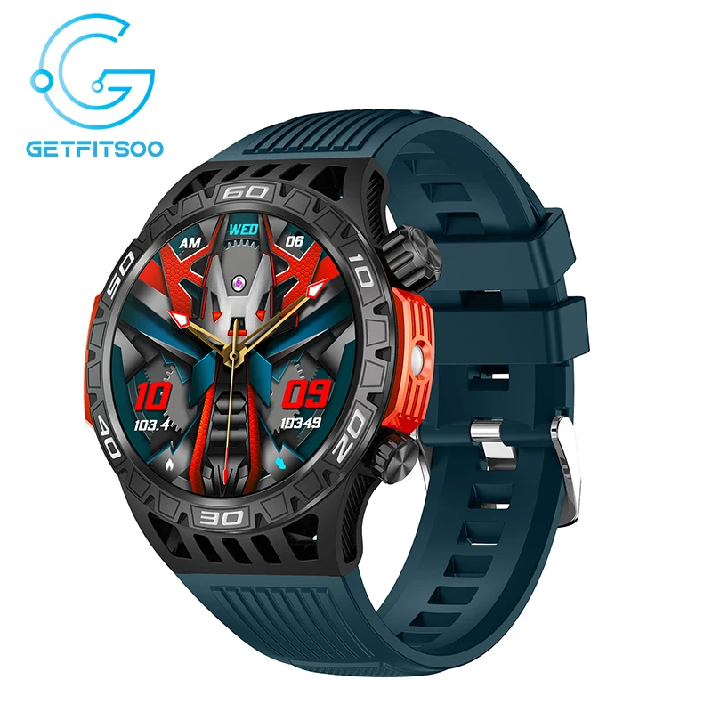 Getfitsoo Smart Watch Men 1.46 Inch SOS Call 100+ Sports Modes 450mAh Battery Bluetooth Call Compass SmartWatch For SmartWatch
Getfitsoo Smart Watch Men 1.46 Inch SOS Call 100+ Sports Modes 450mAh Battery Bluetooth Call Compass SmartWatch For SmartWatch