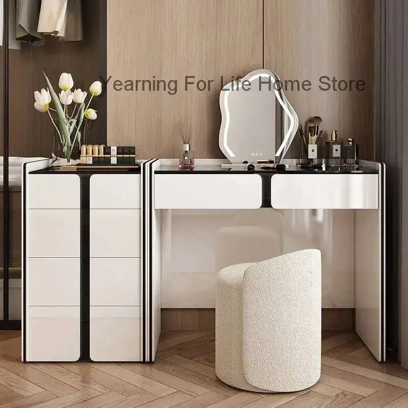 Organizer Shelf Dressing Table Wood Service Large Body Comfortable Vanity Table Cosmetics Comoda Pra Quarto Acrylic Furniture 
Organizer Shelf Dressing Table Wood Service Large Body Comfortable Vanity Table Cosmetics Comoda Pra Quarto Acrylic Furniture