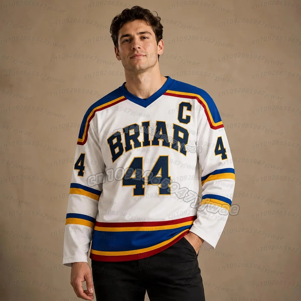 Cosplay Off Campus Briar University Hockey Jersey Graham 44 22 DI LAURENTIS 66 Tucker46 T-shirt Design 3D Printing Men t-shirt
Cosplay Off Campus Briar University Hockey Jersey Graham 44 22 DI LAURENTIS 66 Tucker46 T-shirt Design 3D Printing Men t-shirt