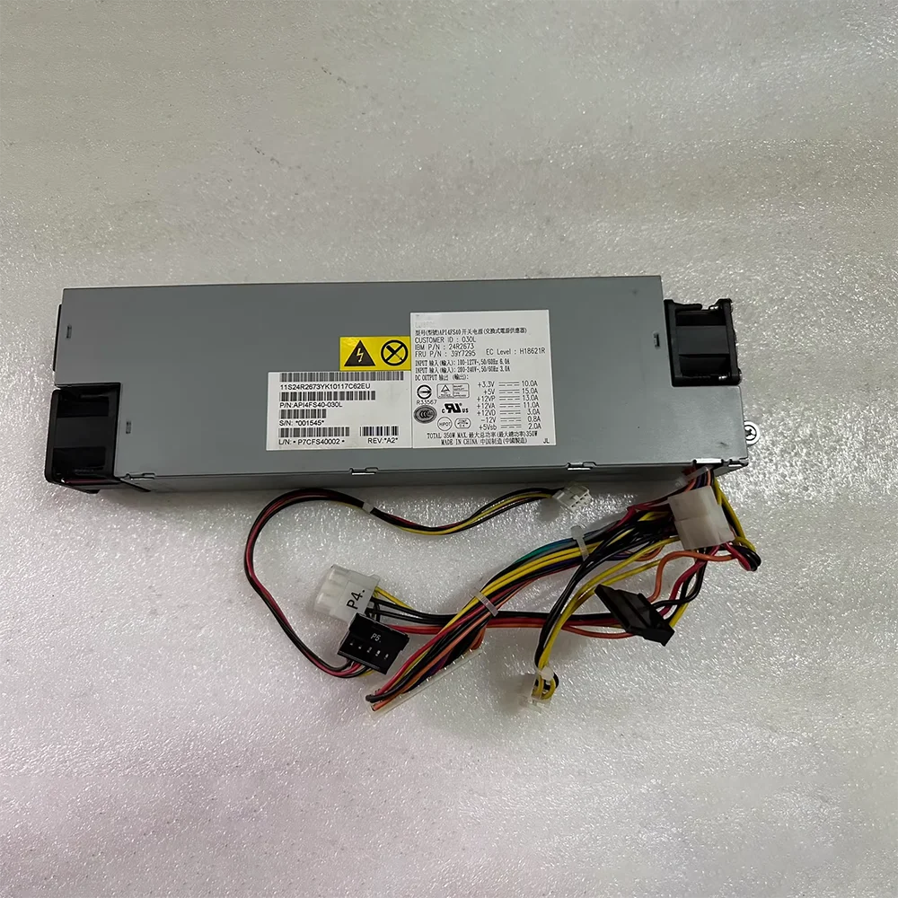 For IBM Server Power Supply X306M 306M AP14FS40 24R2674 39Y7295 34R2673 350W Test delivery
For IBM Server Power Supply X306M 306M AP14FS40 24R2674 39Y7295 34R2673 350W Test delivery