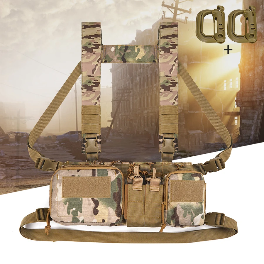 Lightweight wearable chest hanging bag with expandable storage vest, outdoor hunting training portable bag
Lightweight wearable chest hanging bag with expandable storage vest, outdoor hunting training portable bag