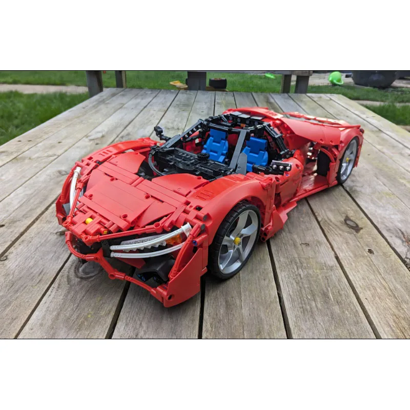 MOC-127902 Racing F80 Concept Car 42143 Speed Racing Formula Car 2636PCS Сборка MOC Строительные блоки DIY Рождественский подарок 
MOC-127902 Racing F80 Concept Car 42143 Speed Racing Formula Car 2636PCS Сборка MOC Строительные блоки DIY Рождественский подарок