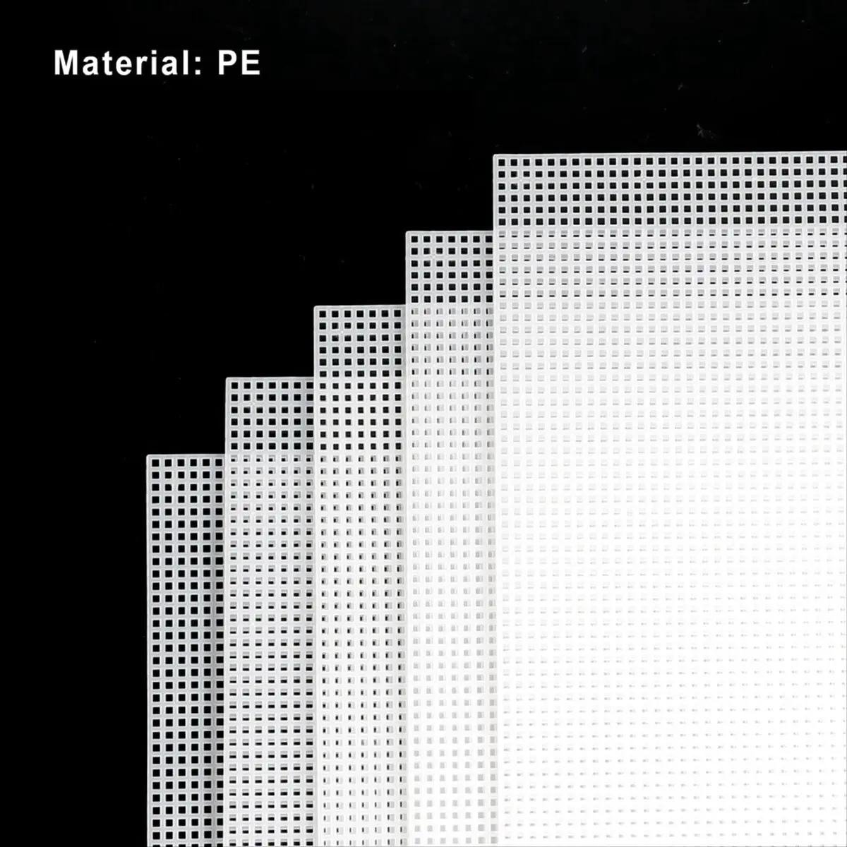 AT16 20 Sheets Plastic Canvas, 13x10.2Inch 7CT Transparent Plastic Mesh Canvas Sheets for Embroidery Mesh Sheets
AT16 20 Sheets Plastic Canvas, 13x10.2Inch 7CT Transparent Plastic Mesh Canvas Sheets for Embroidery Mesh Sheets