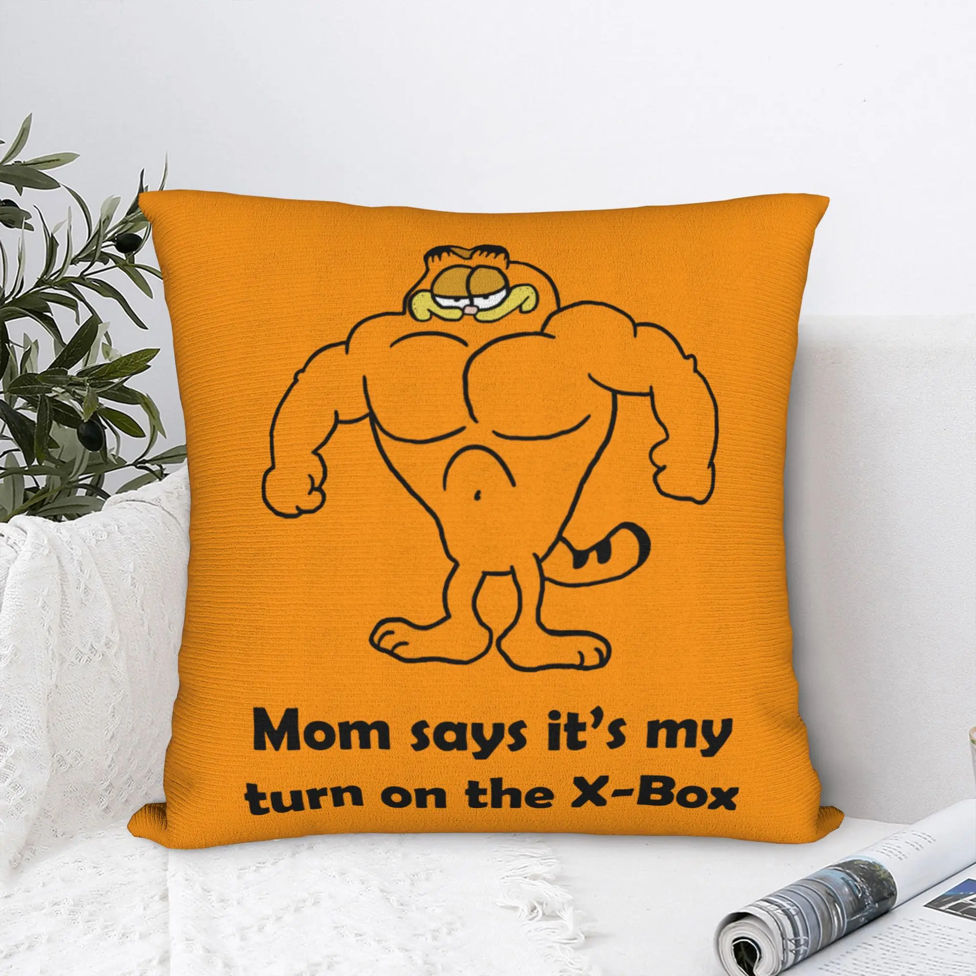 Muscle Garfielded Square Pillow Covers Polyester Couch Lovely Cat Cushion Case Cute Decorative Pillow Cover 45*45
Muscle Garfielded Square Pillow Covers Polyester Couch Lovely Cat Cushion Case Cute Decorative Pillow Cover 45*45