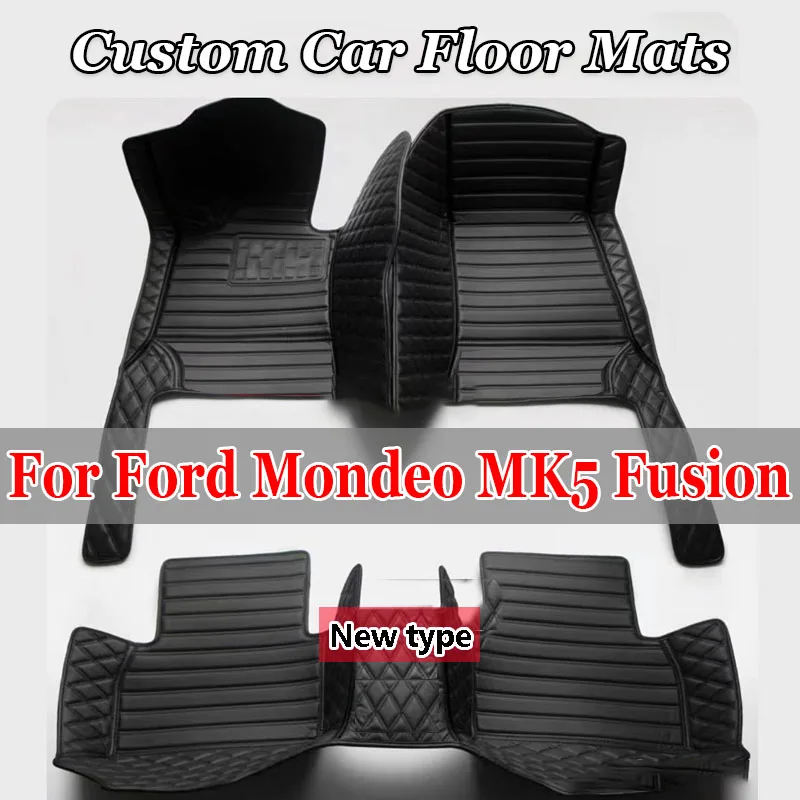 Custom Car Floor Mats For Ford Mondeo MK5 Fusion 2014-2023 Years Auto Carpets Foot Coche Accessories
Custom Car Floor Mats For Ford Mondeo MK5 Fusion 2014-2023 Years Auto Carpets Foot Coche Accessories