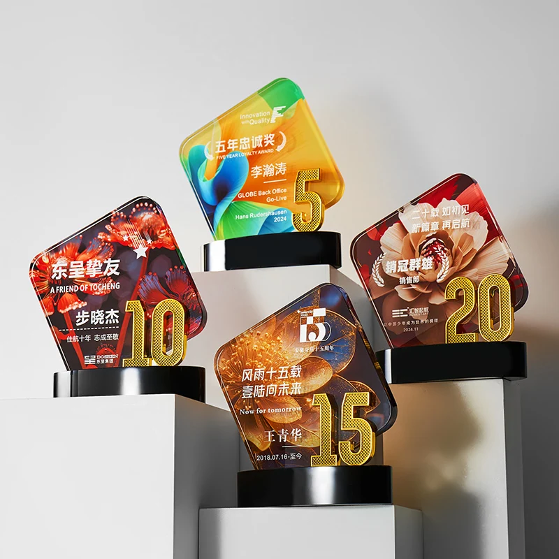 Customized Metal Digital Year Anniversary Crystal Trophy, Company Annual Meeting Awards, Carving Anniversary Commemorations, 1Pc
Customized Metal Digital Year Anniversary Crystal Trophy, Company Annual Meeting Awards, Carving Anniversary Commemorations, 1Pc