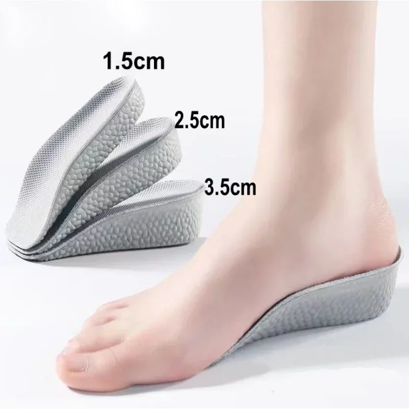 Memory Foam Height Increase Insoles for Men Women Shoes Flat Feet Arch Support Orthopedic Insoles Sneakers Heel Lift Shoe Pads
Memory Foam Height Increase Insoles for Men Women Shoes Flat Feet Arch Support Orthopedic Insoles Sneakers Heel Lift Shoe Pads