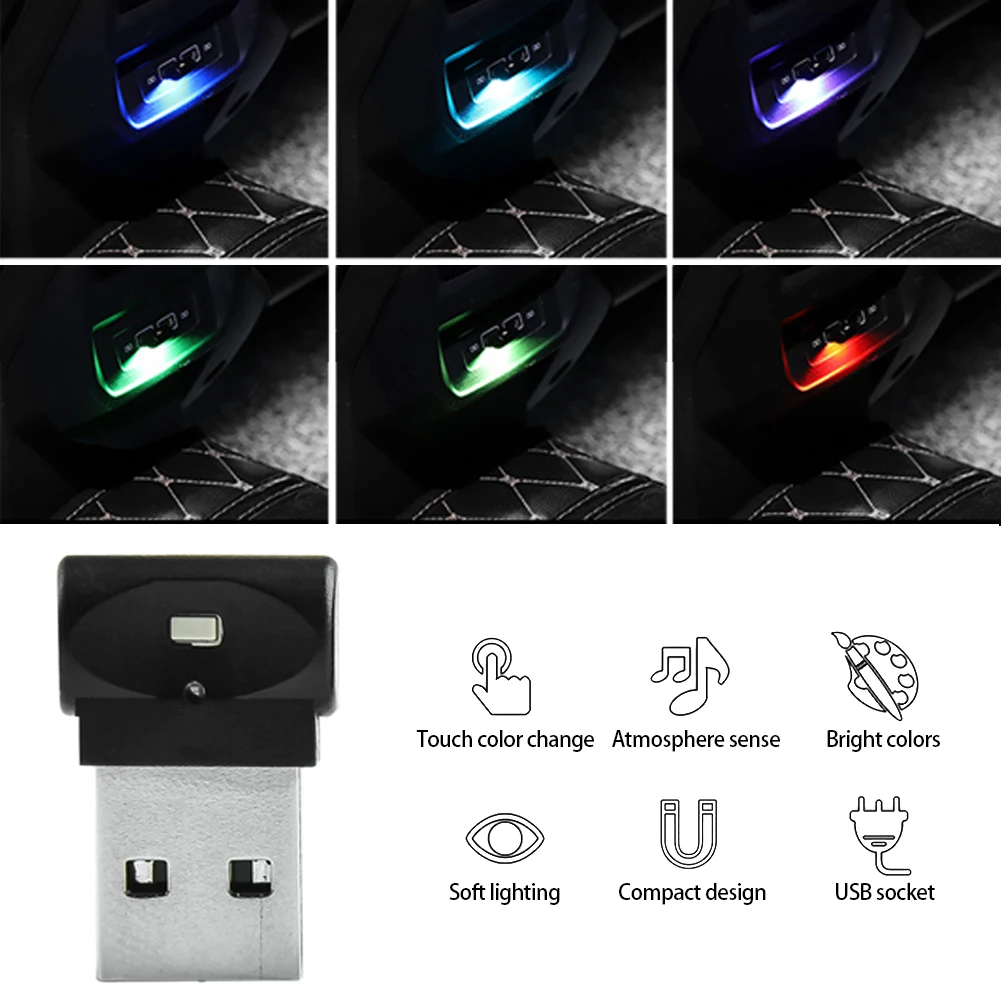 Автомобильные мини-USB светодиодные декоративные атмосферные лампы, окружающее освещение, авто ПК, аварийное освещение, Plug Play, аксессуары для интерьера автомобиля
Автомобильные мини-USB светодиодные декоративные атмосферные лампы, окружающее освещение, авто ПК, аварийное освещение, Plug Play, аксессуары для интерьера автомобиля