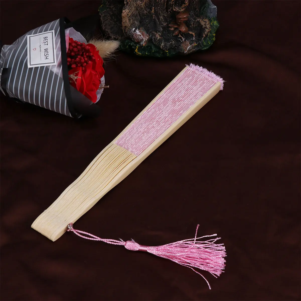 Exquisite Folding Lace Fan Compact Portable Hand Fan for Summer Travel Dance Show Decor (Pink) Folding Fans Hand Fans
Exquisite Folding Lace Fan Compact Portable Hand Fan for Summer Travel Dance Show Decor (Pink) Folding Fans Hand Fans