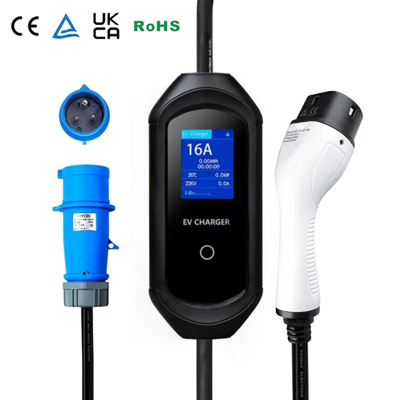 Homeuse Portable Ev Charger Electric Car Home Fast Charger 7KW IEC 62196-2 Type 2 32A
Homeuse Portable Ev Charger Electric Car Home Fast Charger 7KW IEC 62196-2 Type 2 32A