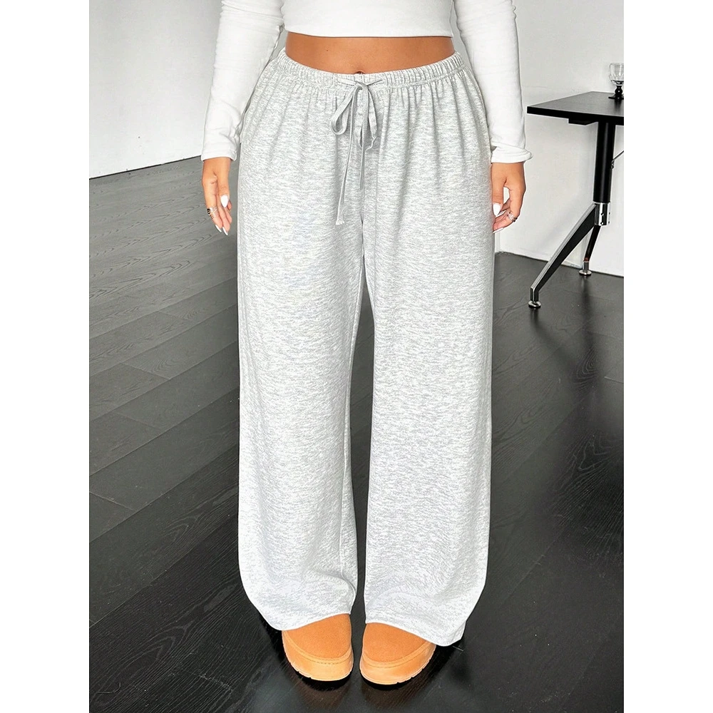 Cross-Border Women's Color Casual Pants Independent Station Elastic Waist Belt Wide Leg Long Trousers Spring 2025
Cross-Border Women's Color Casual Pants Independent Station Elastic Waist Belt Wide Leg Long Trousers Spring 2025