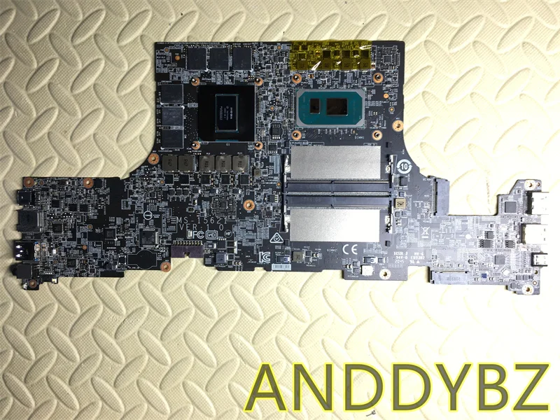 MS-15621 ДЛЯ материнской платы для ноутбука MSI Stealth 15M с процессором I7-1185G7 И GTX1660TI ТЕСТ ОК 
MS-15621 ДЛЯ материнской платы для ноутбука MSI Stealth 15M с процессором I7-1185G7 И GTX1660TI ТЕСТ ОК