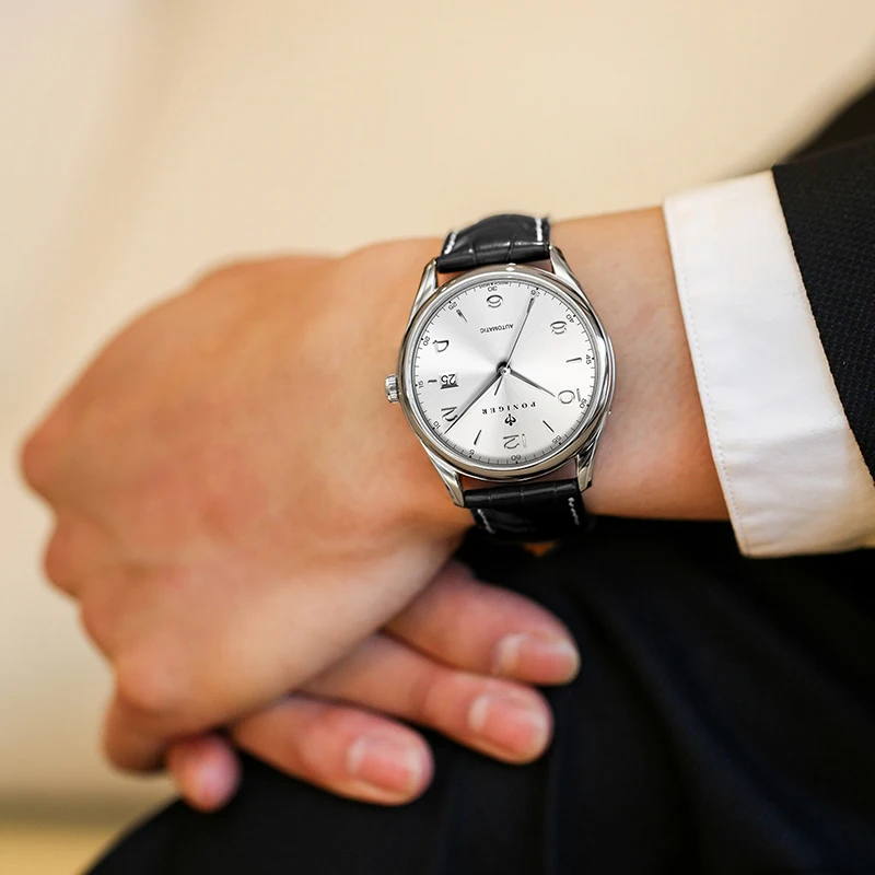 Poniger P713 40MM luxury Men Mechanical Watch Seagull ST2130 Movement Sapphire Waterproof Stainless Steel Business Wristwatch
Poniger P713 40MM luxury Men Mechanical Watch Seagull ST2130 Movement Sapphire Waterproof Stainless Steel Business Wristwatch