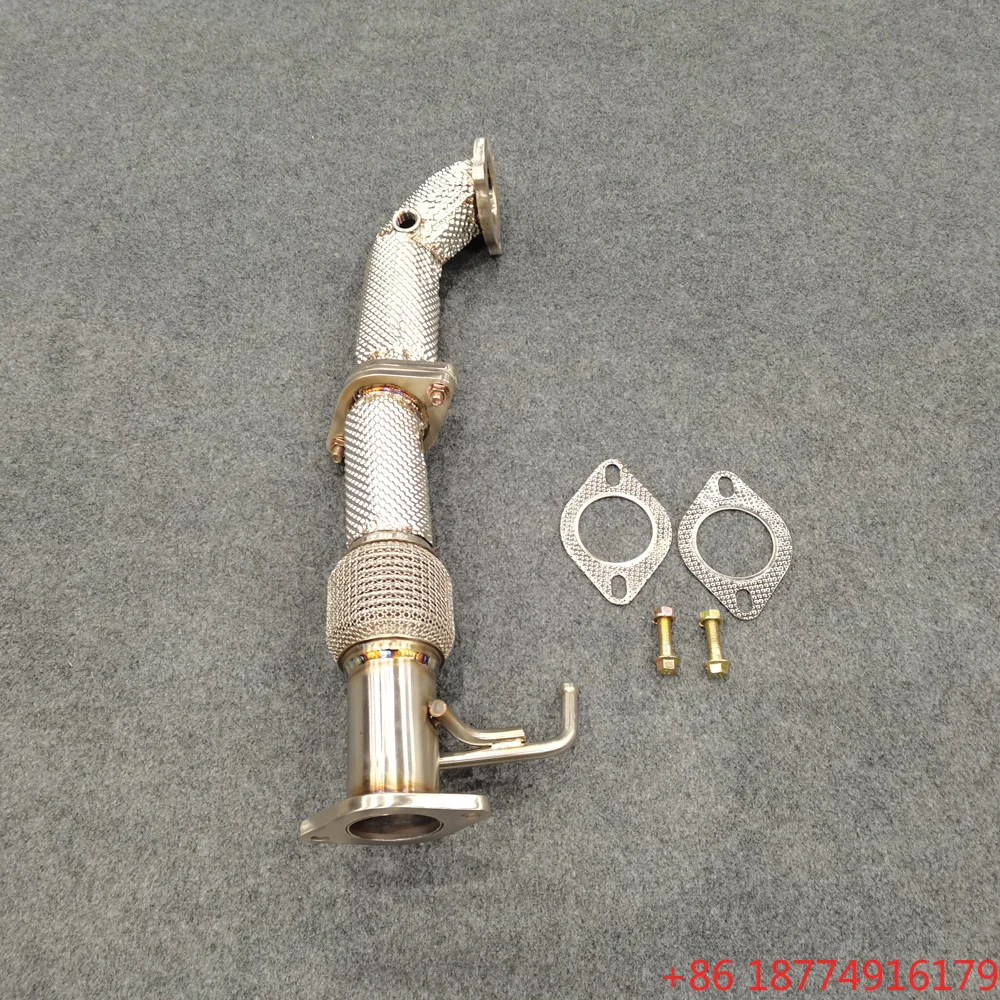 MM Factory OEM Heat Shield Downpipe for VELOSTER 1.6/1.6T 2012-- Racing Stainless Steel Exhaust Downpipe
MM Factory OEM Heat Shield Downpipe for VELOSTER 1.6/1.6T 2012-- Racing Stainless Steel Exhaust Downpipe