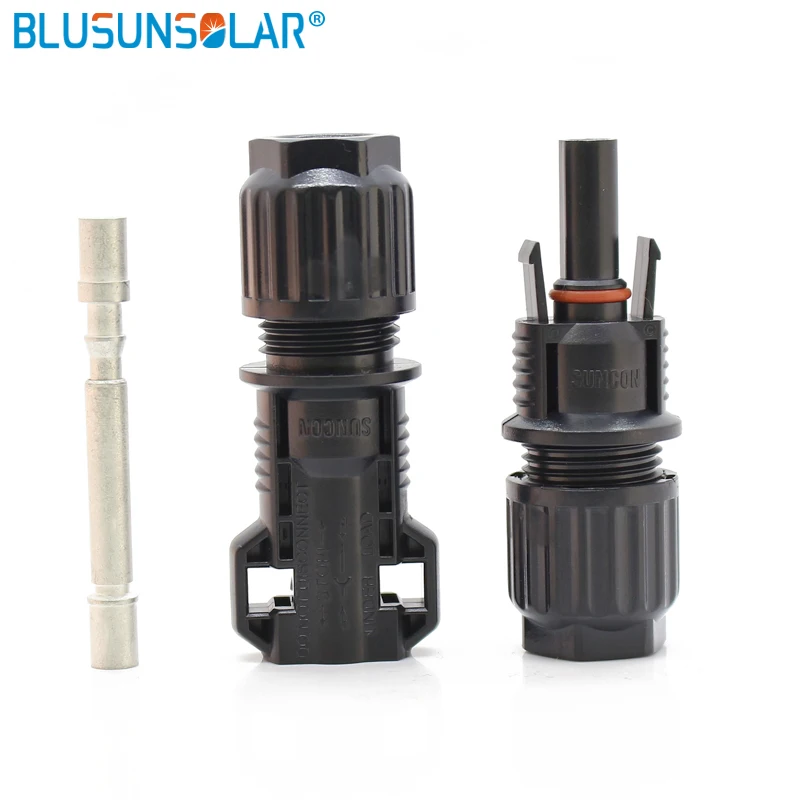 High Quality IP68 Waterproof 10mm2 Solar Connector with CNC Pin Photovoltaic Cable Joint Panel Male and Female Plug
High Quality IP68 Waterproof 10mm2 Solar Connector with CNC Pin Photovoltaic Cable Joint Panel Male and Female Plug