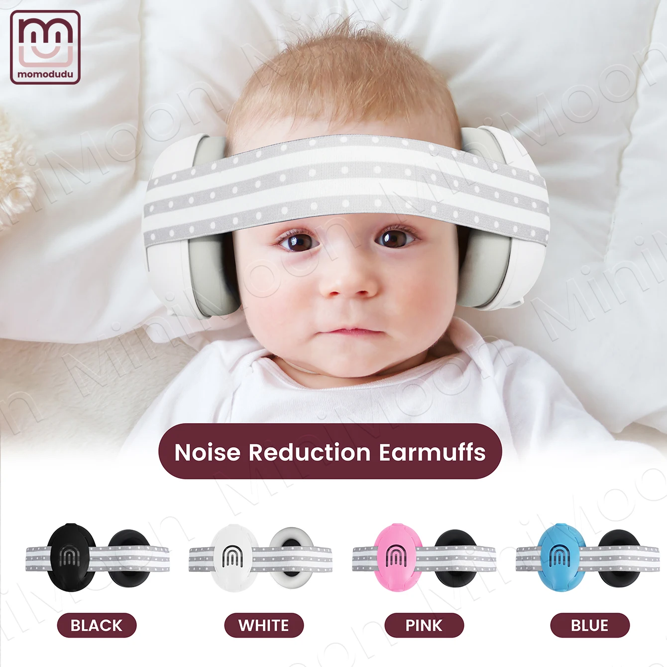 Adjustable Baby Earmuffs, Noise Reducing Headphones for Infant, Ideal for Travel & Sleep
Adjustable Baby Earmuffs, Noise Reducing Headphones for Infant, Ideal for Travel & Sleep