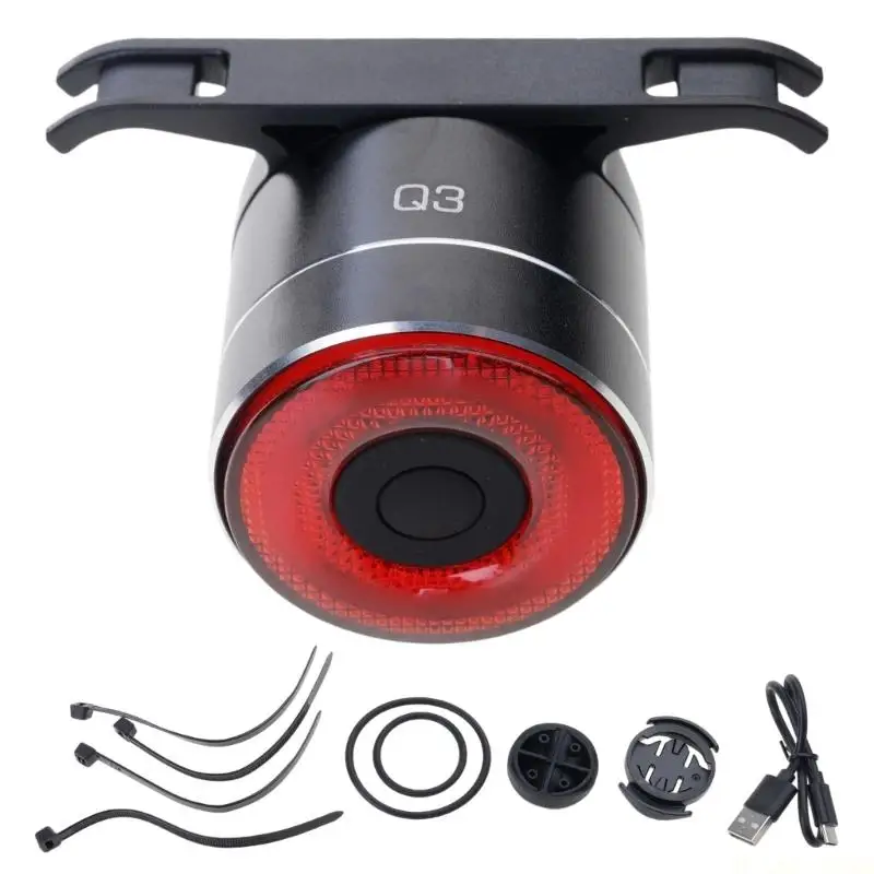 M5TC Rechargeable 4 Lighting Modes Safety Warning LED Bike Light IP64 Waterproof Bike Taillight, Bike Brake Rear Light
M5TC Rechargeable 4 Lighting Modes Safety Warning LED Bike Light IP64 Waterproof Bike Taillight, Bike Brake Rear Light