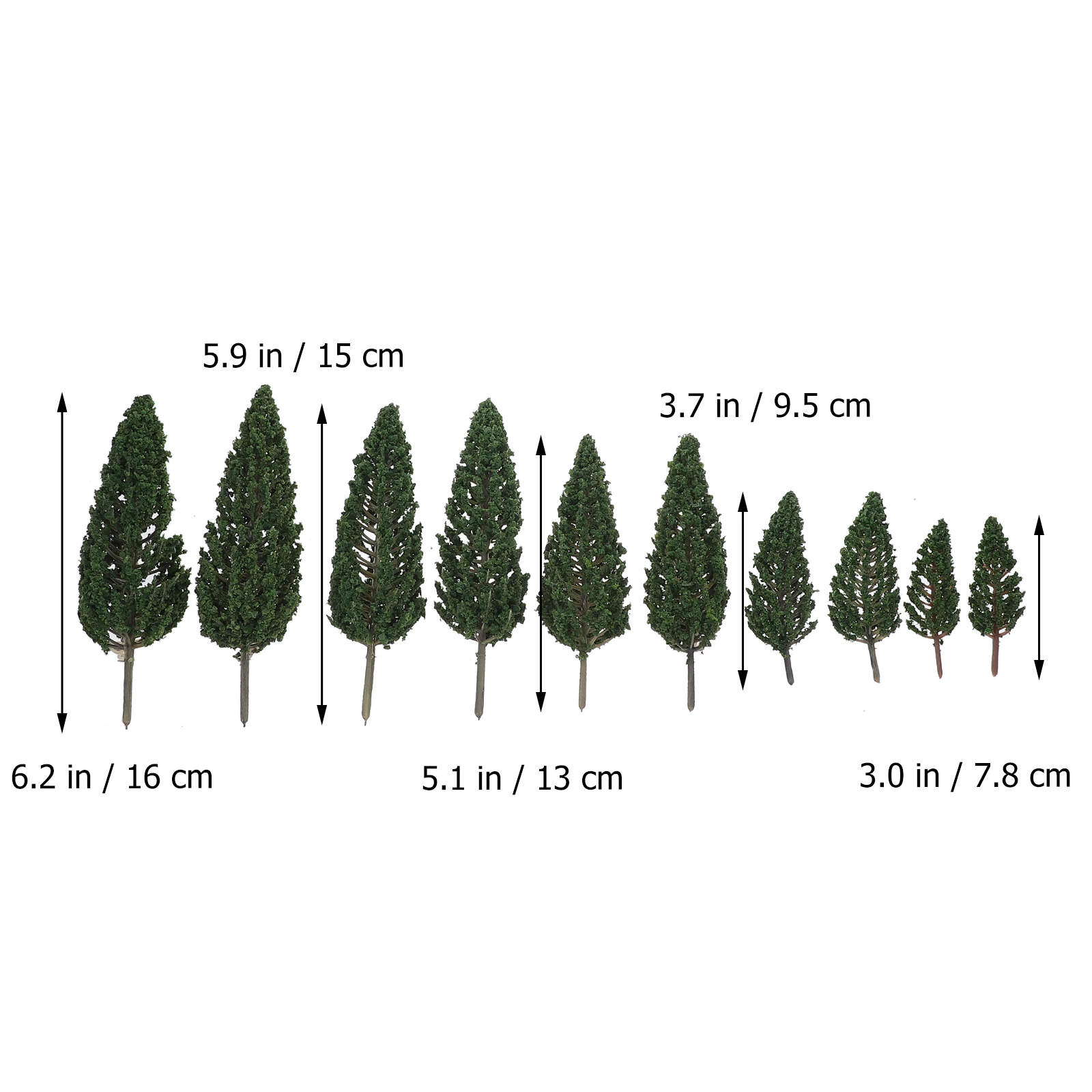 10 Pcs Micro Landscape Pine Trees Fake Ornament Artificial Plant Mini Decor Plastic
10 Pcs Micro Landscape Pine Trees Fake Ornament Artificial Plant Mini Decor Plastic
