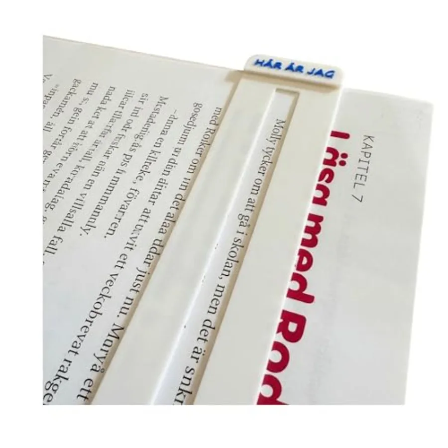 7-Piece Bookmark Reading Ruler Set - Dyslexia-Friendly Color-Coded Bookmarks for Reading, Study, and Focus
7-Piece Bookmark Reading Ruler Set - Dyslexia-Friendly Color-Coded Bookmarks for Reading, Study, and Focus