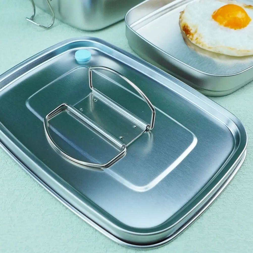 Stainless Steel Lunch Box Bento Meal Container Portable Food Box for Adult Kids Picnic Camping Hiking BBQ School Office Travel
Stainless Steel Lunch Box Bento Meal Container Portable Food Box for Adult Kids Picnic Camping Hiking BBQ School Office Travel