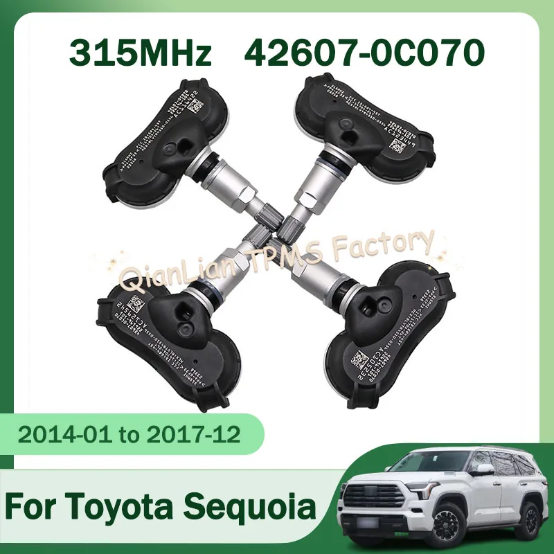 42607-0C070 для Toyota Sequoia Sienna системы контроля давления в шинах 315 МГц 1/4 шт. 426070C070 датчик TPMS
42607-0C070 для Toyota Sequoia Sienna системы контроля давления в шинах 315 МГц 1/4 шт. 426070C070 датчик TPMS