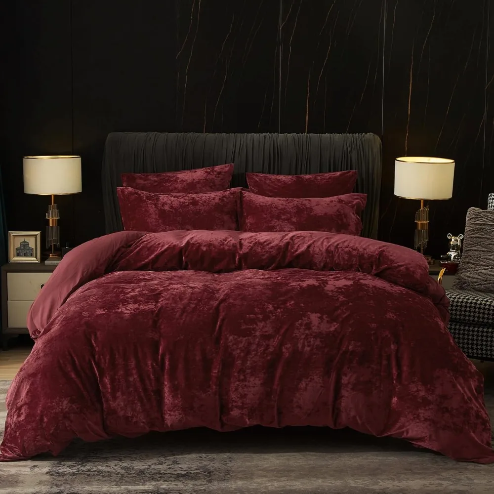 PHF Truly Бархатный комплект пододеяльников King Size, комплект из 3 ультрамягких дышащих пододеяльников, роскошный уютный фланелевой пододеяльник
PHF Truly Бархатный комплект пододеяльников King Size, комплект из 3 ультрамягких дышащих пододеяльников, роскошный уютный фланелевой пододеяльник