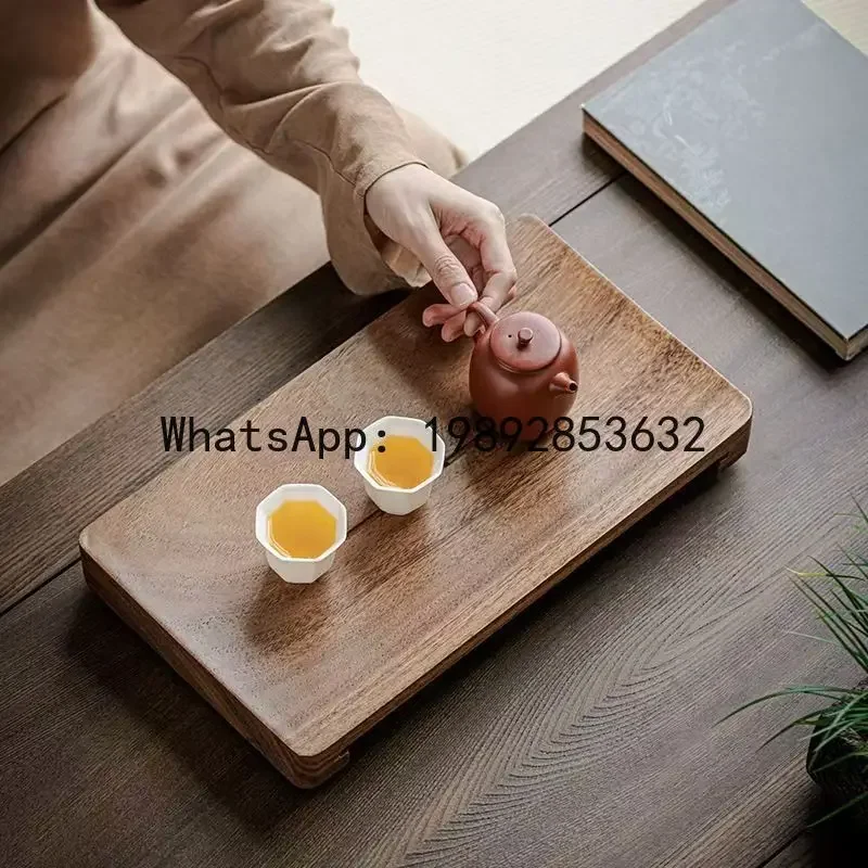 walnut dry tea tray for home solid wood drain water storage small tea tray tea set
walnut dry tea tray for home solid wood drain water storage small tea tray tea set