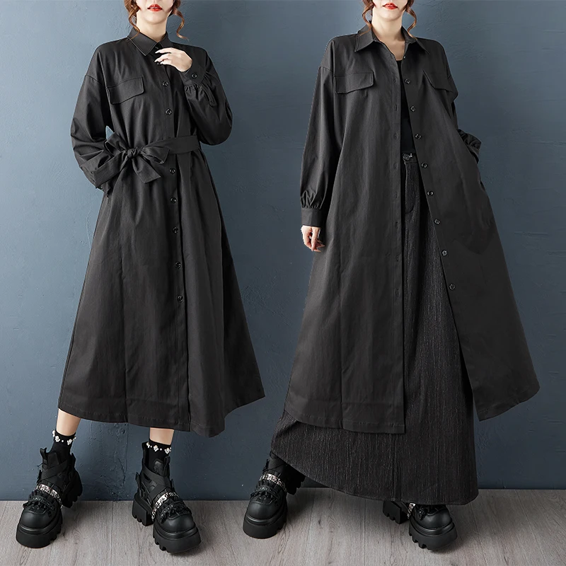 Ретро-платье свободного кроя Dr Autumn, новая коллекция, простое, художественное, рабочее, из хлопка, длинное, миди, с поясом, для женщин
Ретро-платье свободного кроя Dr Autumn, новая коллекция, простое, художественное, рабочее, из хлопка, длинное, миди, с поясом, для женщин