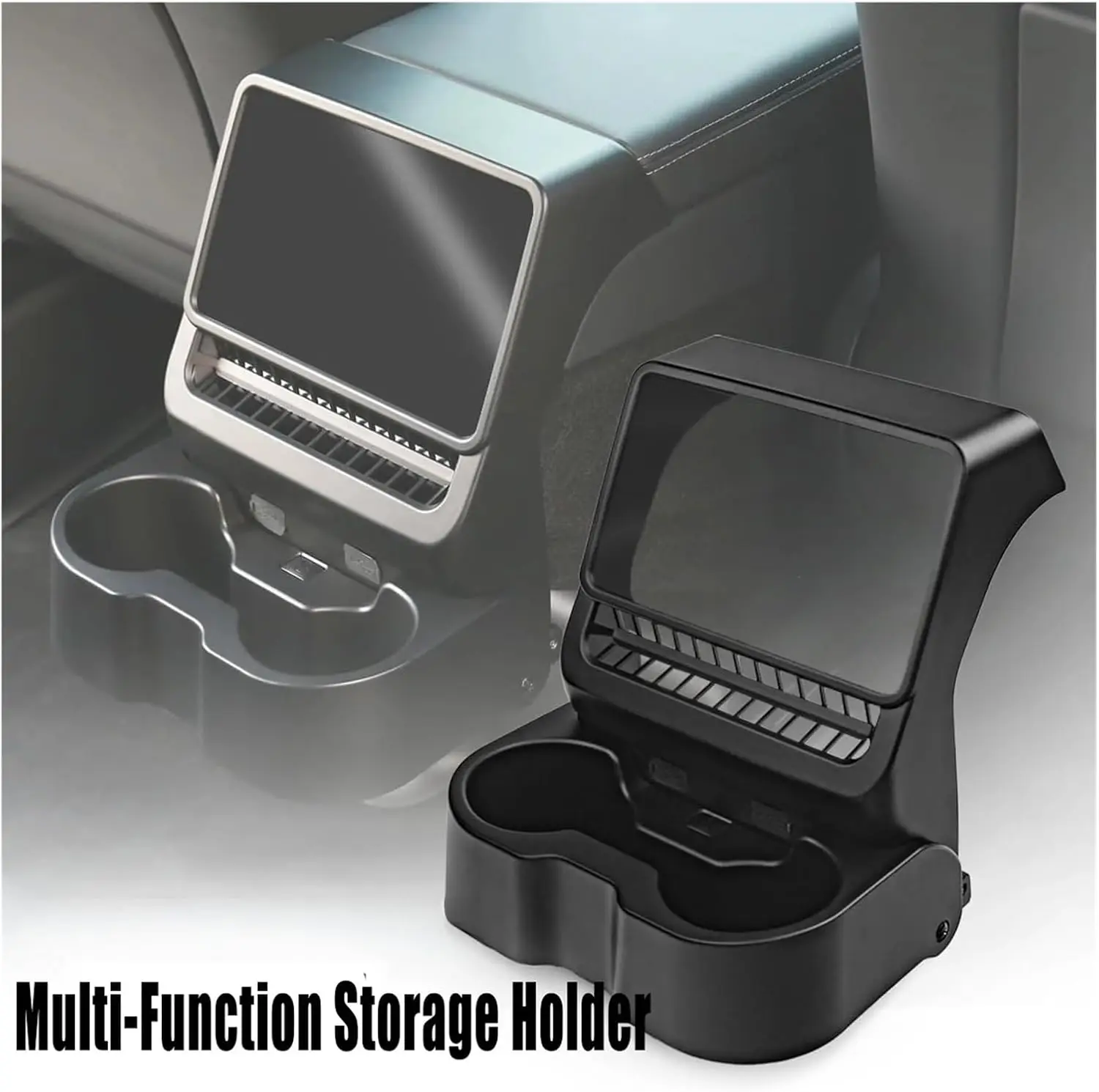Rear Seat Cup Holder Storage Box Organizer Car Interior Asccesseries for Tesla Model Y Juniper 2026 Model 3 Highland 2025 2026
Rear Seat Cup Holder Storage Box Organizer Car Interior Asccesseries for Tesla Model Y Juniper 2026 Model 3 Highland 2025 2026