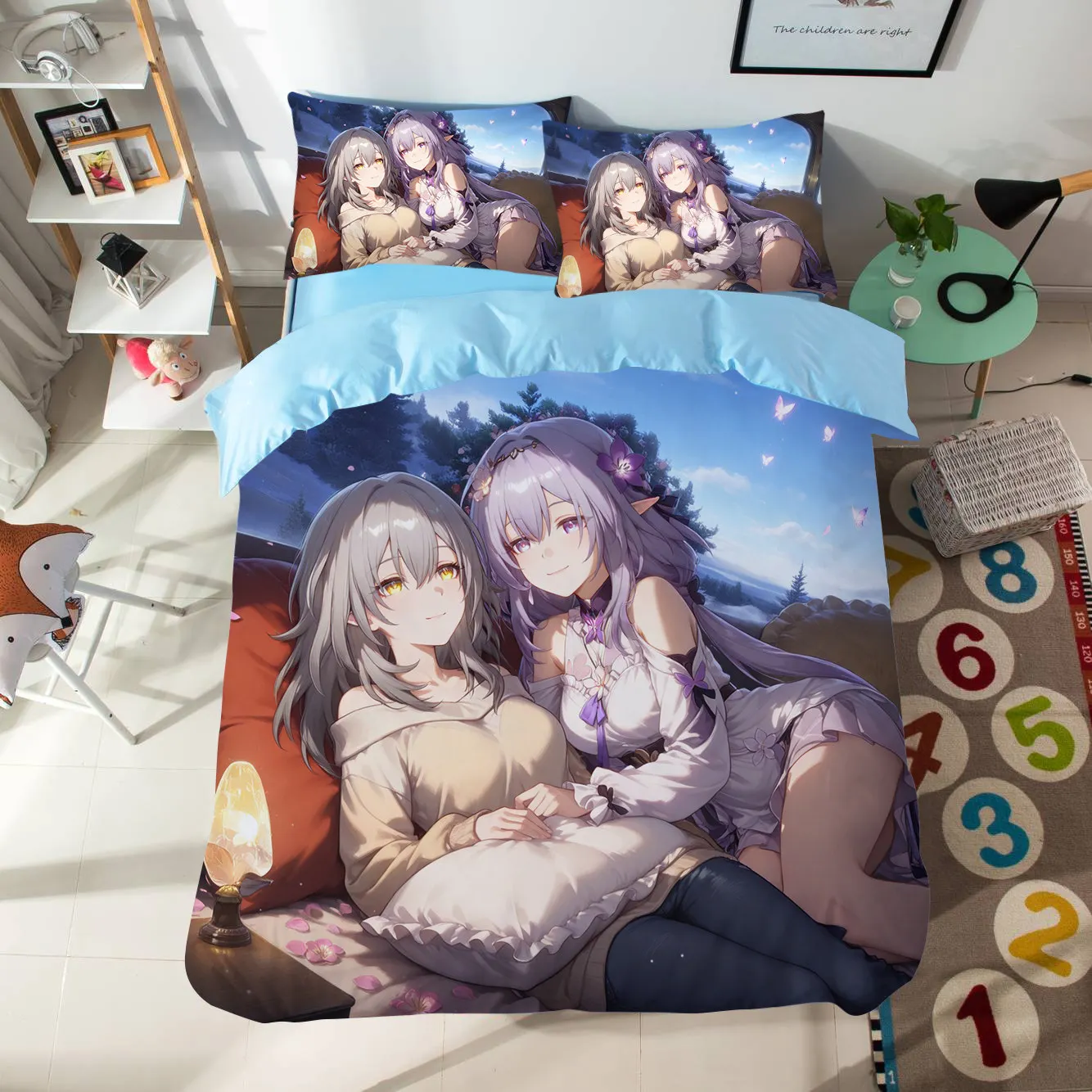 2026 Anime Cartoon Pattern Duvet Cover Set 3pcs Honkai: Star Rail Bedding Set Single/twin Size Dormitory Decor Bedroom Decor for
2026 Anime Cartoon Pattern Duvet Cover Set 3pcs Honkai: Star Rail Bedding Set Single/twin Size Dormitory Decor Bedroom Decor for