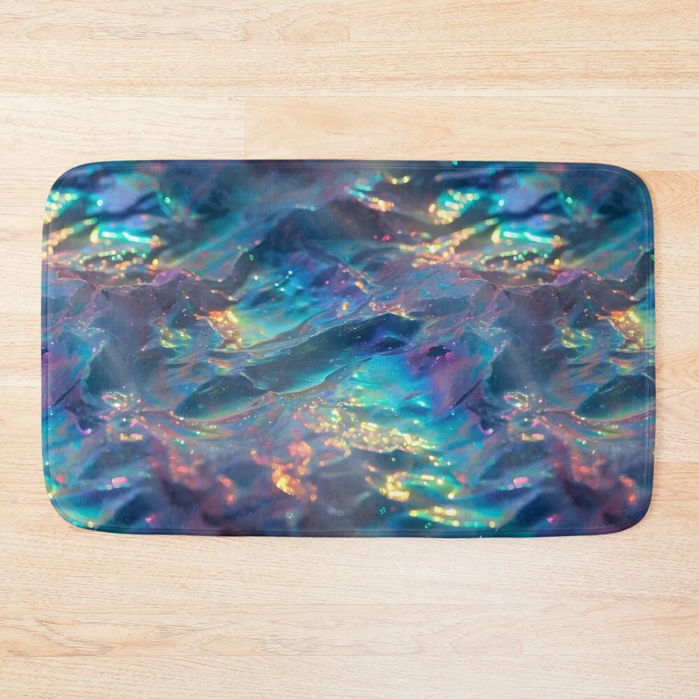 Sparkling Blue Rainbow Waves Bath Mat Hallway Carpet Bathroom Foot Bathroom Floors Mat
Sparkling Blue Rainbow Waves Bath Mat Hallway Carpet Bathroom Foot Bathroom Floors Mat