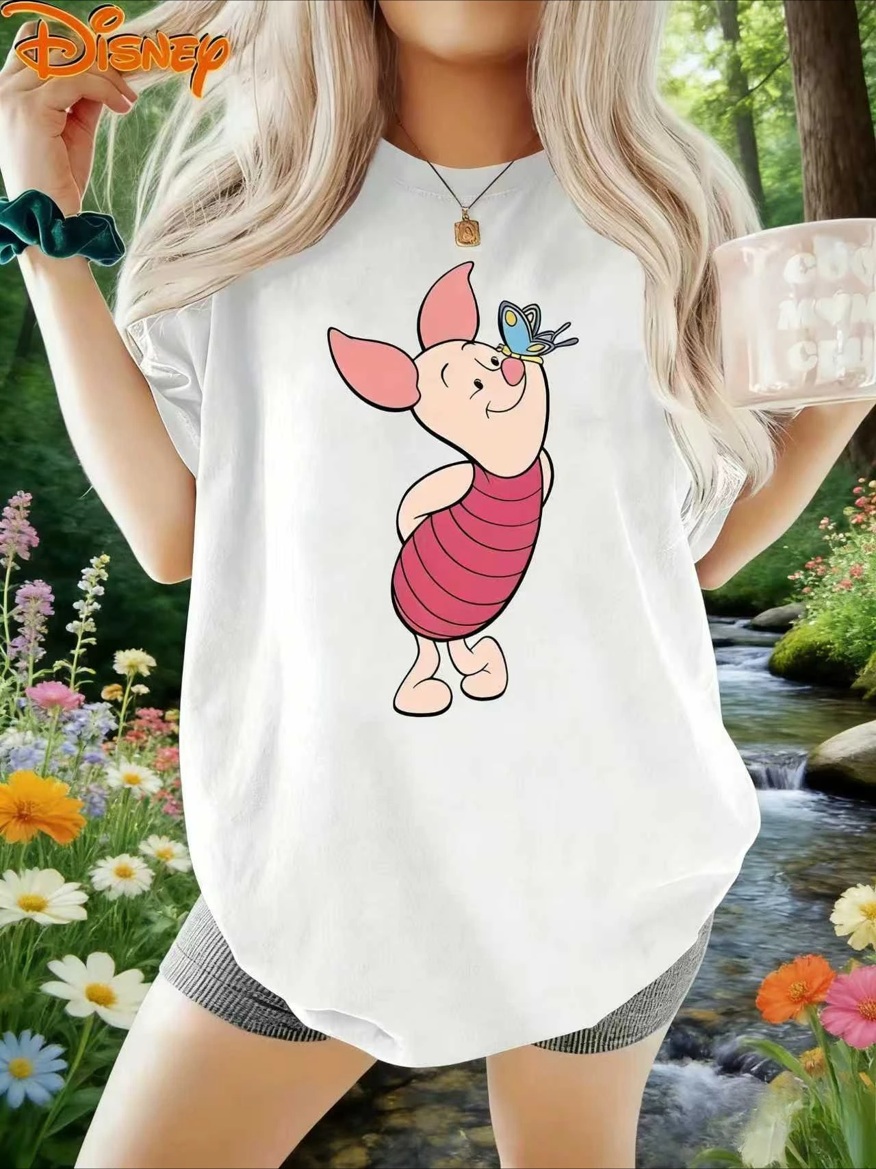 2026 Summer Disney Print T-shirt for Both Men and Women, 100% Pure Cotton Short-sleeved Casual Loose Top
2026 Summer Disney Print T-shirt for Both Men and Women, 100% Pure Cotton Short-sleeved Casual Loose Top