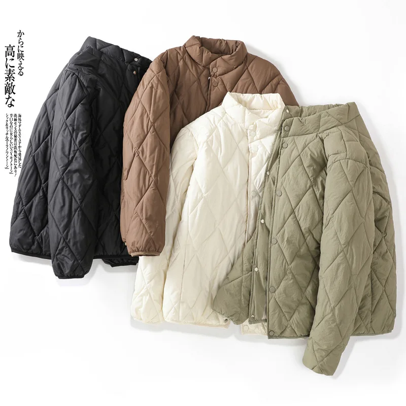 2025 Korean Women's Down Cotton Jacket Lady Short Cotton Padded Outerwear Slim Temperament Ladies Winter Parkas
2025 Korean Women's Down Cotton Jacket Lady Short Cotton Padded Outerwear Slim Temperament Ladies Winter Parkas