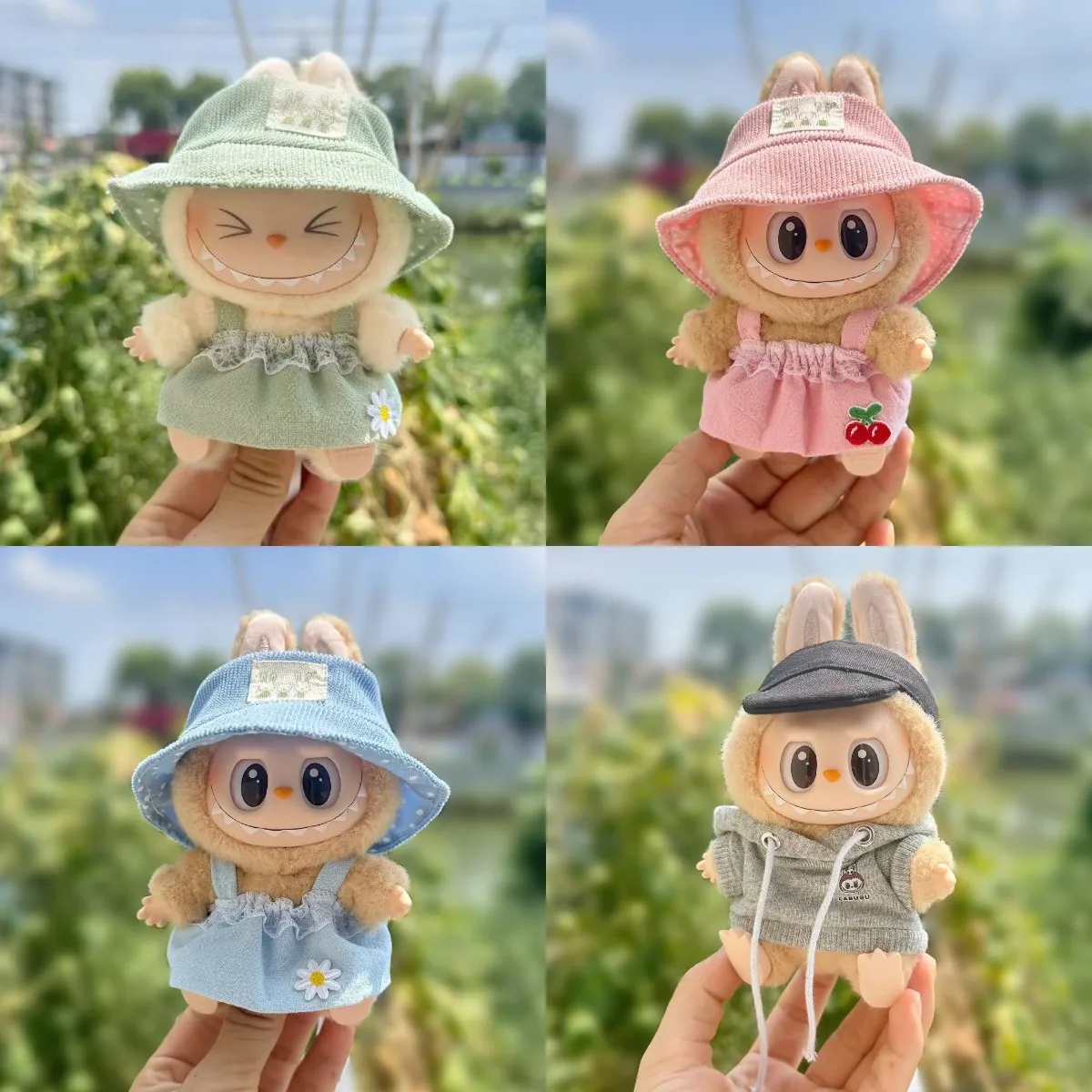 Cute Mini Plush Doll'S Dress with Hat17cm Labubu I II Idol Dolls Accessories For Korea Kpop Exo Sitting Party Clothing
Cute Mini Plush Doll'S Dress with Hat17cm Labubu I II Idol Dolls Accessories For Korea Kpop Exo Sitting Party Clothing