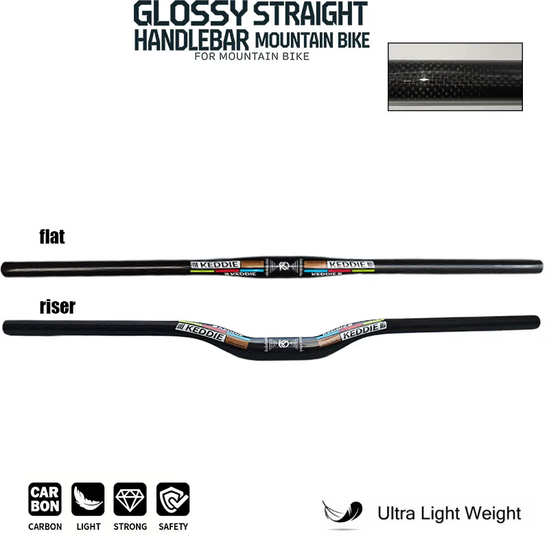 Совершенно новый руль MTB из углеродного волокна 3K, глянцевая отделка с плоской посадкой, легкий компонент из углеродного волокна, 31,8*600-780 мм
Совершенно новый руль MTB из углеродного волокна 3K, глянцевая отделка с плоской посадкой, легкий компонент из углеродного волокна, 31,8*600-780 мм