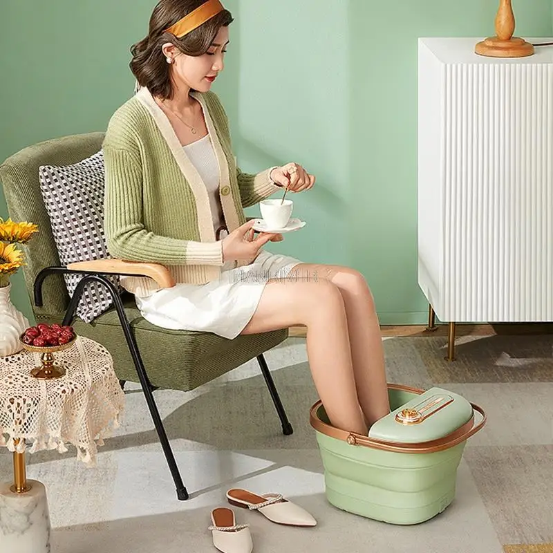 Electric massage to soak the foot barrel heating wash footbath household foot bath thermostat folding foot bath bucket
Electric massage to soak the foot barrel heating wash footbath household foot bath thermostat folding foot bath bucket