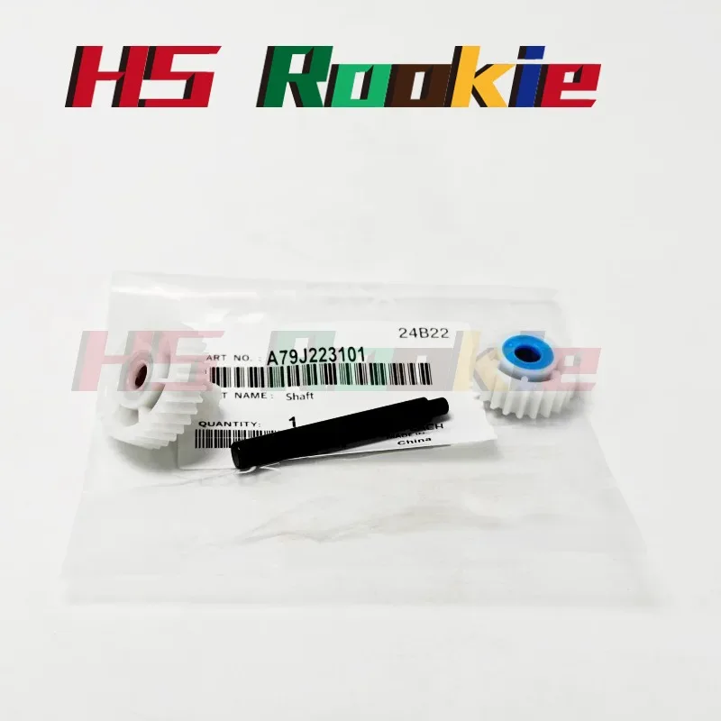 2SET A79J226301 A79J226200 A79J223101 Paper Feed Drive One-way Gear Metal Shaft Assembly For Konica Minolta BH C558 C458 C658
2SET A79J226301 A79J226200 A79J223101 Paper Feed Drive One-way Gear Metal Shaft Assembly For Konica Minolta BH C558 C458 C658
