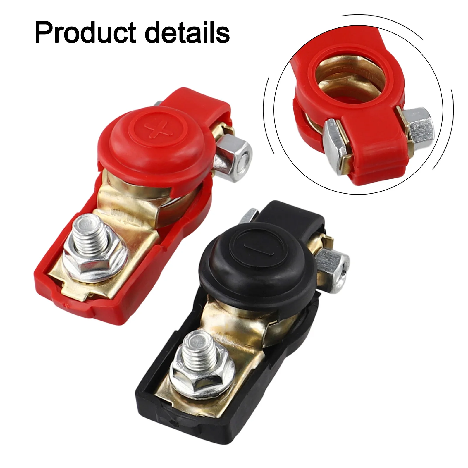 Battery Bornes Terminal Auto Battery Connector Anti-corrosion Material Color Coding System Easy To Install Battery Replacement
Battery Bornes Terminal Auto Battery Connector Anti-corrosion Material Color Coding System Easy To Install Battery Replacement
