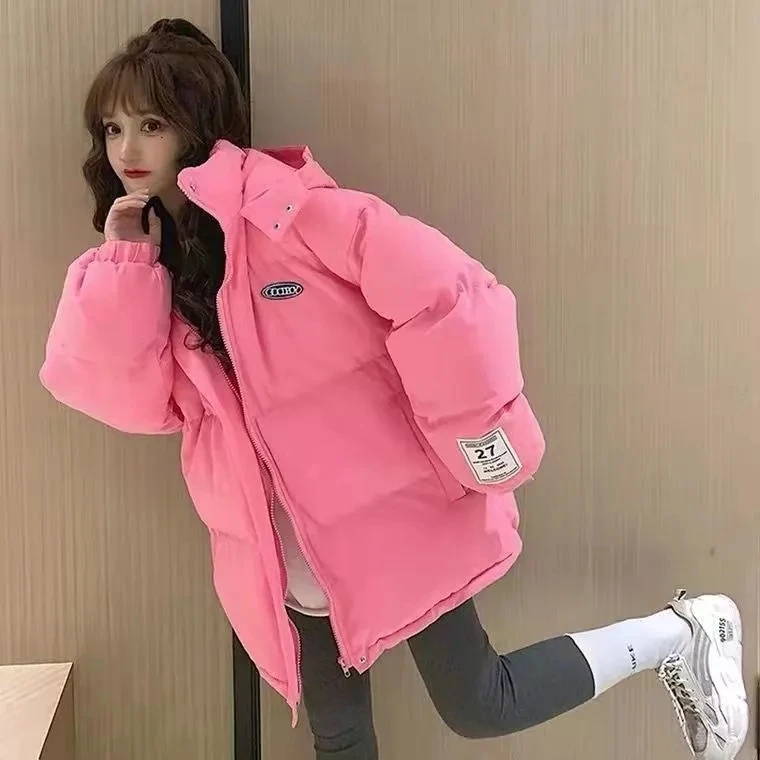 Женское короткое хлопковое пальто, новинка 2025 года, женская теплая толстая хлопковая стеганая куртка, зимняя тонкая парка с капюшоном, пальто, корейская свободная женская верхняя одежда
Женское короткое хлопковое пальто, новинка 2025 года, женская теплая толстая хлопковая стеганая куртка, зимняя тонкая парка с капюшоном, пальто, корейская свободная женская верхняя одежда