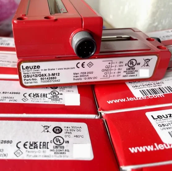 GSU12/G6X.3-M12 IGSU14E/1WT.3-M12 Original Leuze Transparent Label Sensor
GSU12/G6X.3-M12 IGSU14E/1WT.3-M12 Original Leuze Transparent Label Sensor