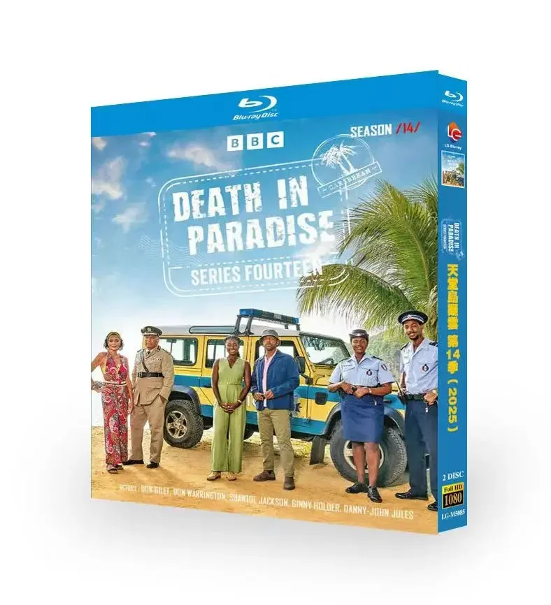 Death in Paradise Season 14 2025 Blu-ray 2 disc BD
Death in Paradise Season 14 2025 Blu-ray 2 disc BD