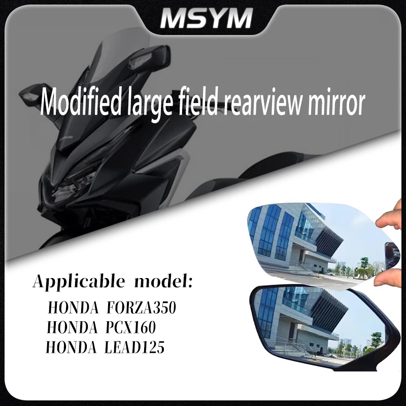 Motorcycle Convex Mirror Increase Rearview Mirrors Side Rear Mirror View Vision Lens For HONDA FORZA350 PCX160 LEAD125 Lead125
Motorcycle Convex Mirror Increase Rearview Mirrors Side Rear Mirror View Vision Lens For HONDA FORZA350 PCX160 LEAD125 Lead125