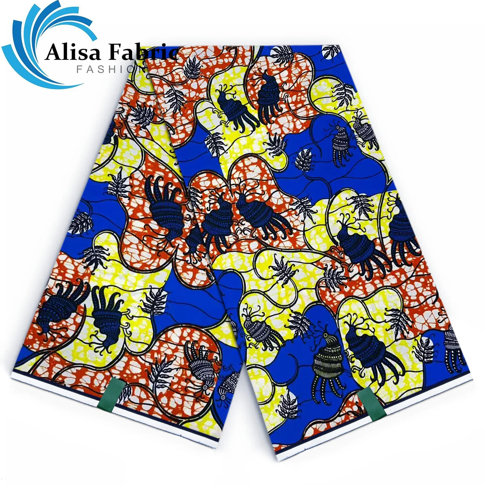 Африканская настоящая восковая хлопчатобумажная ткань, 6 ярдов, высокое качество, принт батика для шитья платья, нигерийская праздничная одежда, домашний декор
Африканская настоящая восковая хлопчатобумажная ткань, 6 ярдов, высокое качество, принт батика для шитья платья, нигерийская праздничная одежда, домашний декор