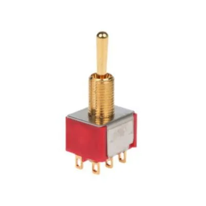 For 2pcs Guitar Toggle Switch Gold-plated Retro Joystick Toggle Switch Dual Circuit Shaking Switch
For 2pcs Guitar Toggle Switch Gold-plated Retro Joystick Toggle Switch Dual Circuit Shaking Switch