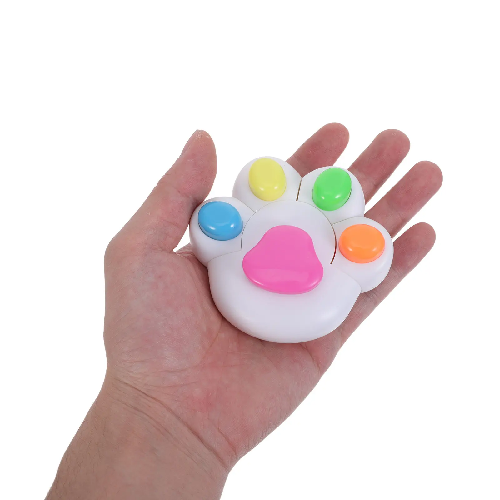 5Pcs Cat Paw Highlighters Mini Set Vibrant Neon Colors Smooth Fine Tip Marker Pens for Studying Notes Annotation Scrapbooking
5Pcs Cat Paw Highlighters Mini Set Vibrant Neon Colors Smooth Fine Tip Marker Pens for Studying Notes Annotation Scrapbooking