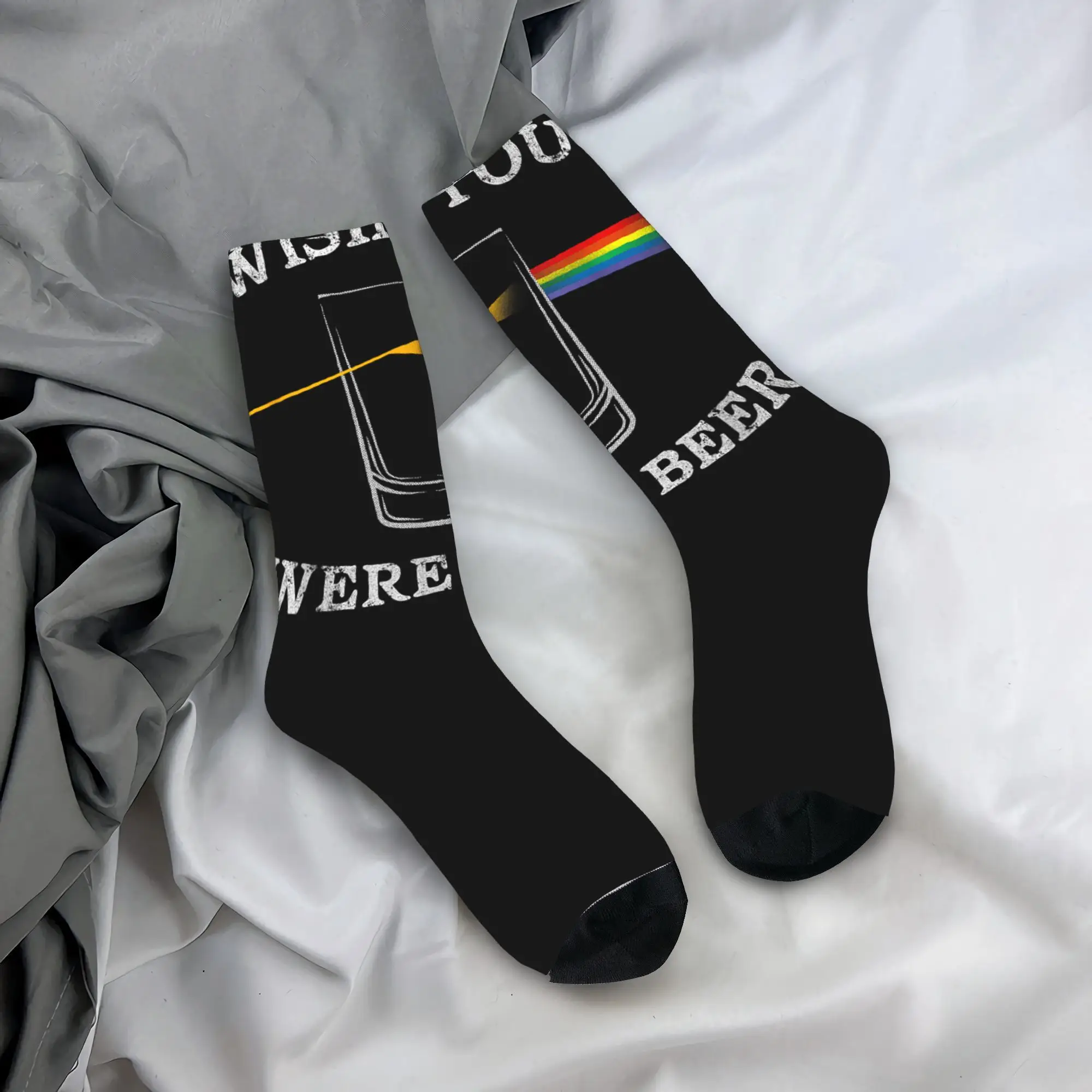Couple Socks Funny Wish you Were Beer Beer Drinker Stockings Autumn Funny Breathable Socks Design Running Sports Anti Skid Sock
Couple Socks Funny Wish you Were Beer Beer Drinker Stockings Autumn Funny Breathable Socks Design Running Sports Anti Skid Sock